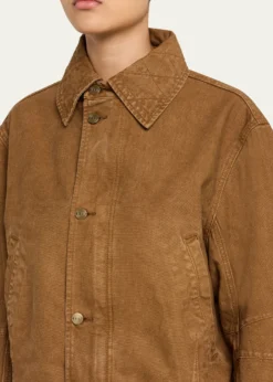 6397Denim Flight Jacket