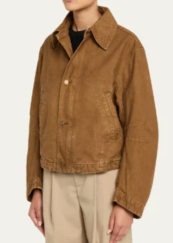 6397Denim Flight Jacket