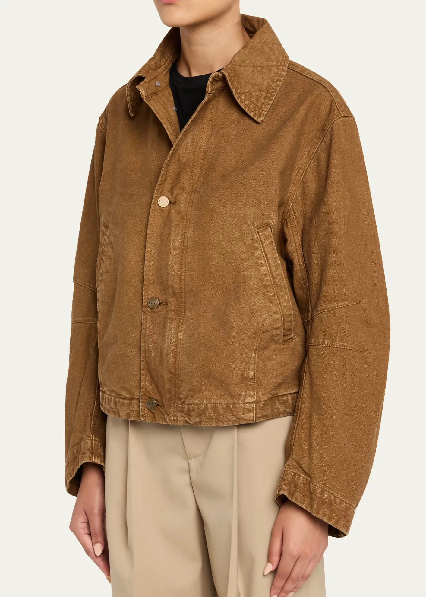 6397Denim Flight Jacket