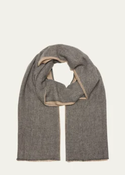 Denis ColombHalf + Half Cashmere Stole