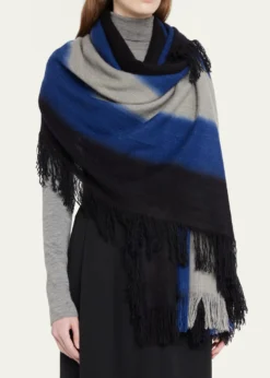 Denis ColombHausa Tie-Dye Cashmere Stole