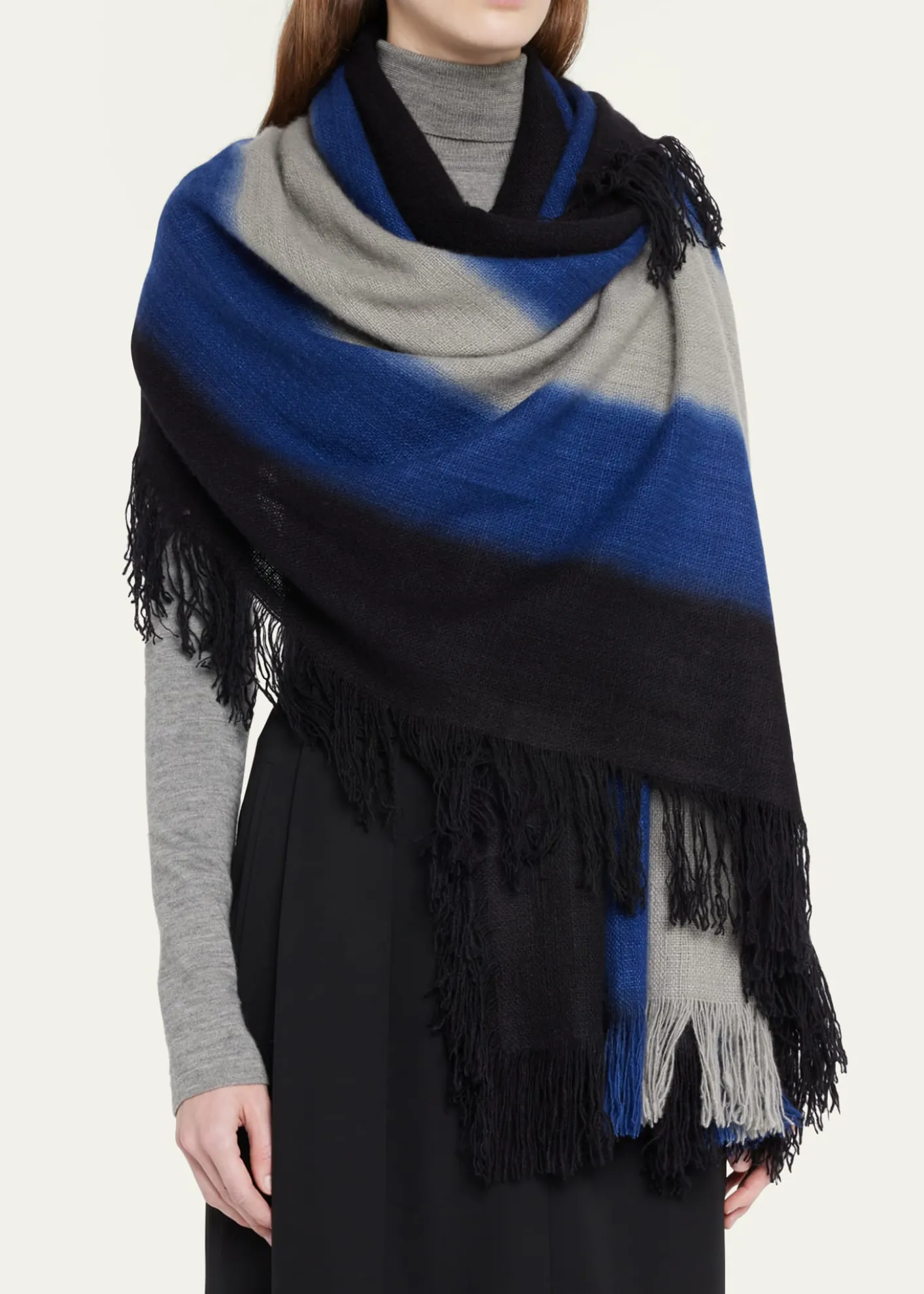 Denis ColombHausa Tie-Dye Cashmere Stole