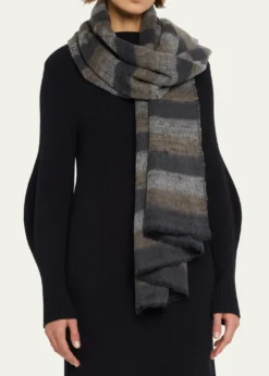 Denis ColombHokkaido Color-Block Shawl