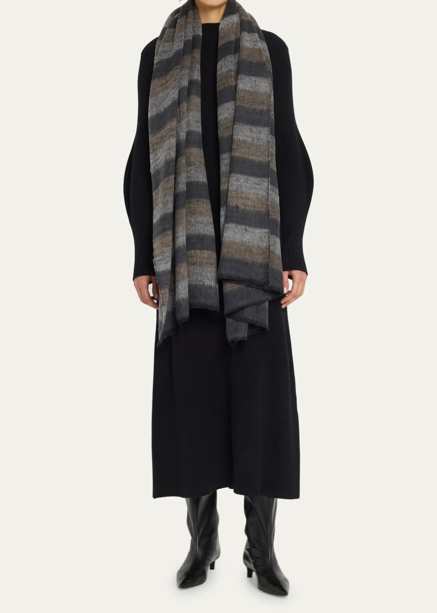 Denis ColombHokkaido Color-Block Shawl