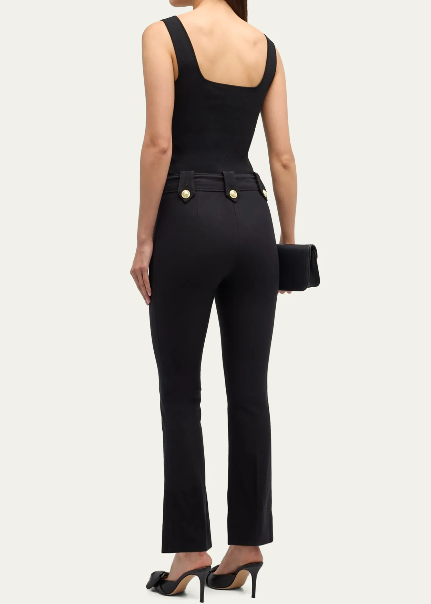 Derek Lam 10 CrosbyRobertson Cropped Flare