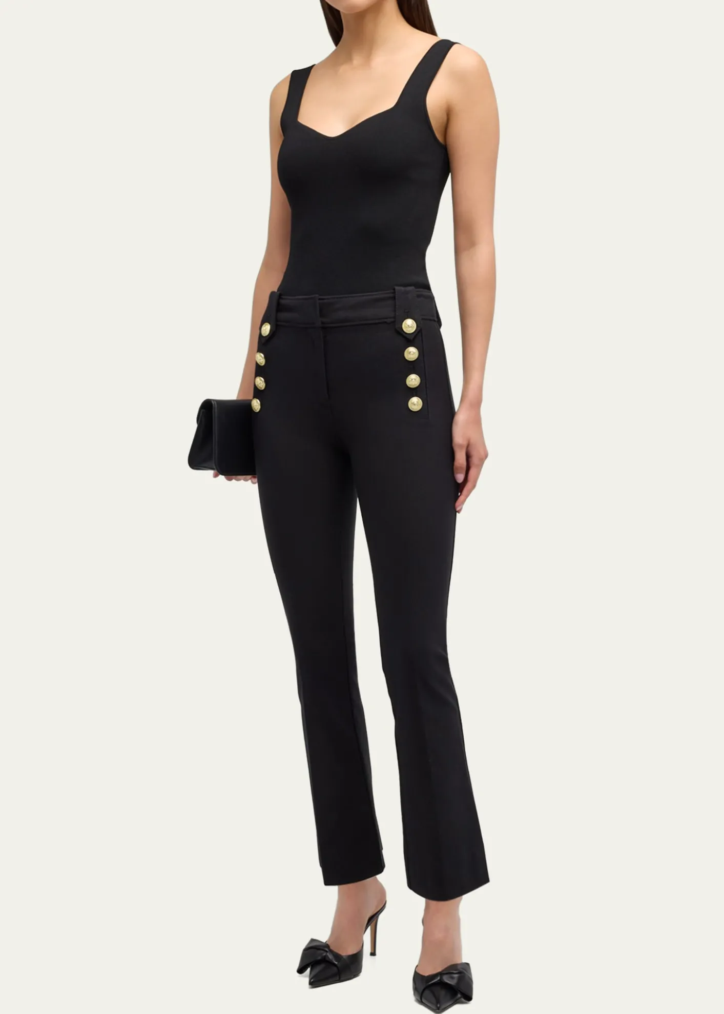 Derek Lam 10 CrosbyRobertson Cropped Flare