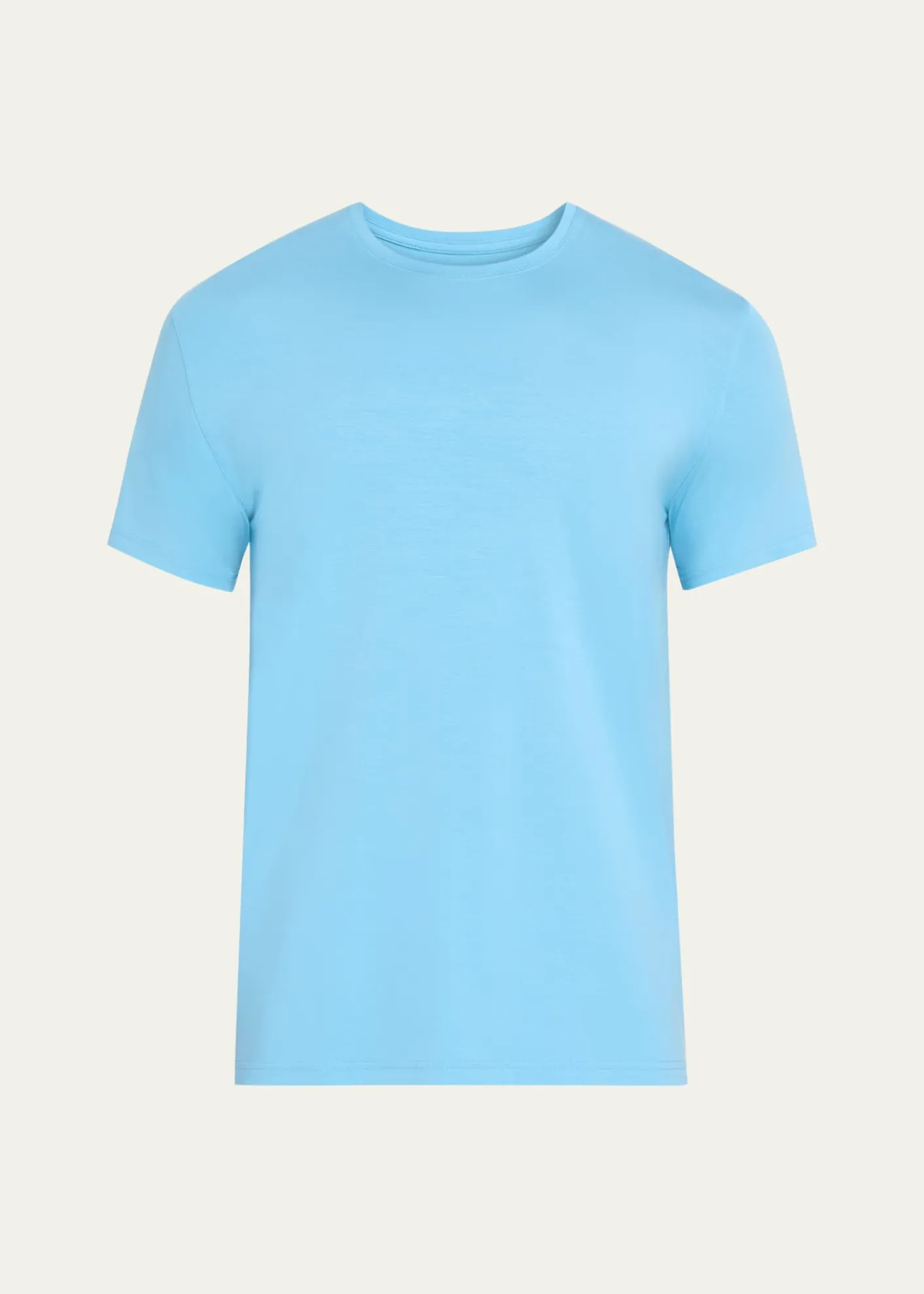 Derek RoseMen's Basel Micro Modal Stretch Crewneck T-Shirt