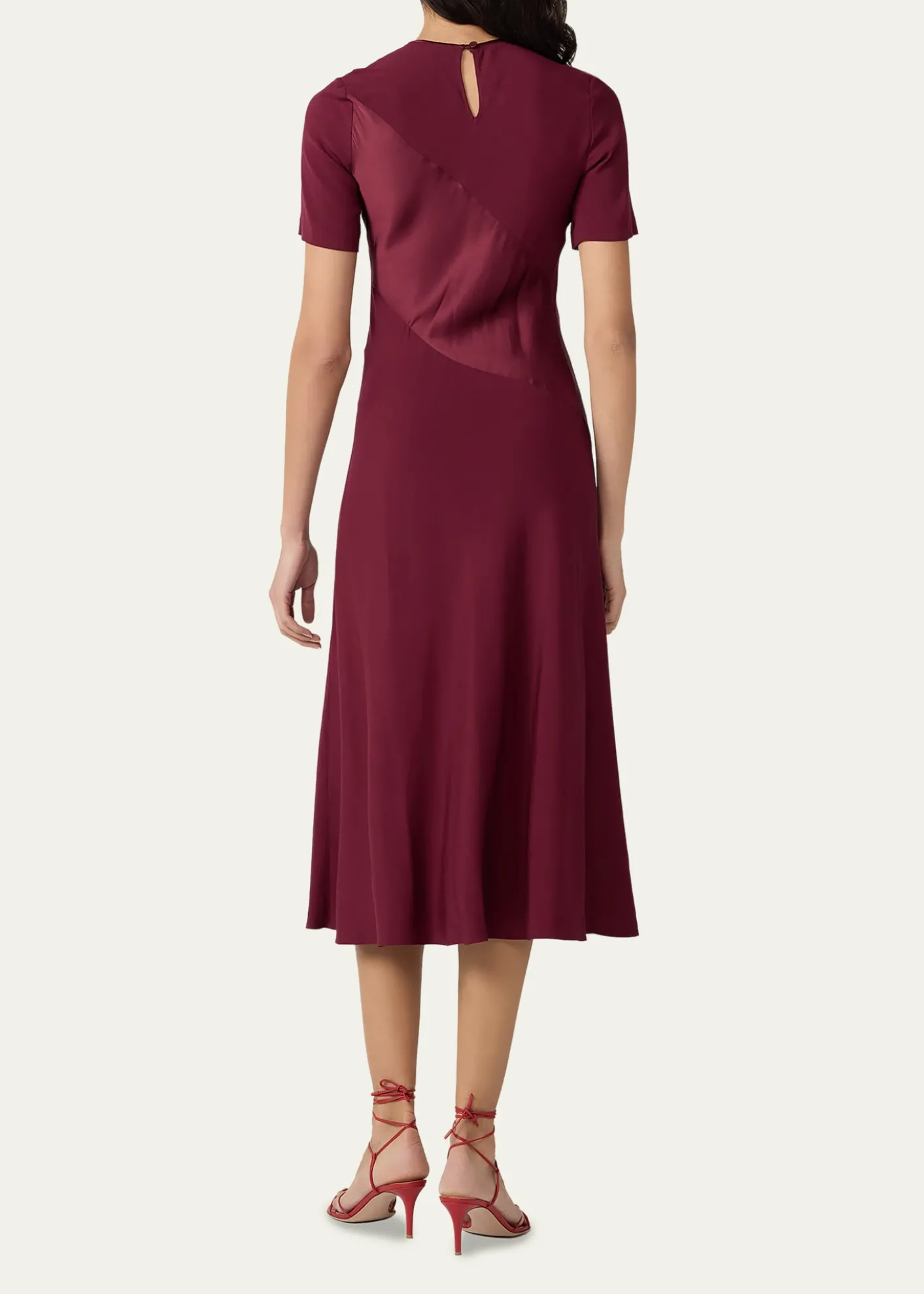Diane von FurstenbergAraminta Bias-Cut Midi Dress