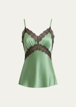 Diane von FurstenbergCamille Lace-Trim Empire Cami