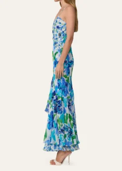 Diane von FurstenbergEileen Beaded Floral-Print Maxi Dress