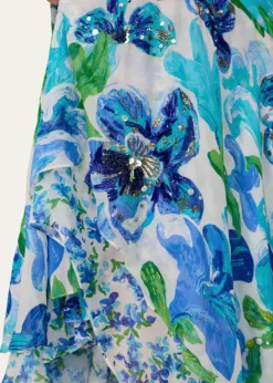 Diane von FurstenbergEileen Beaded Floral-Print Maxi Dress