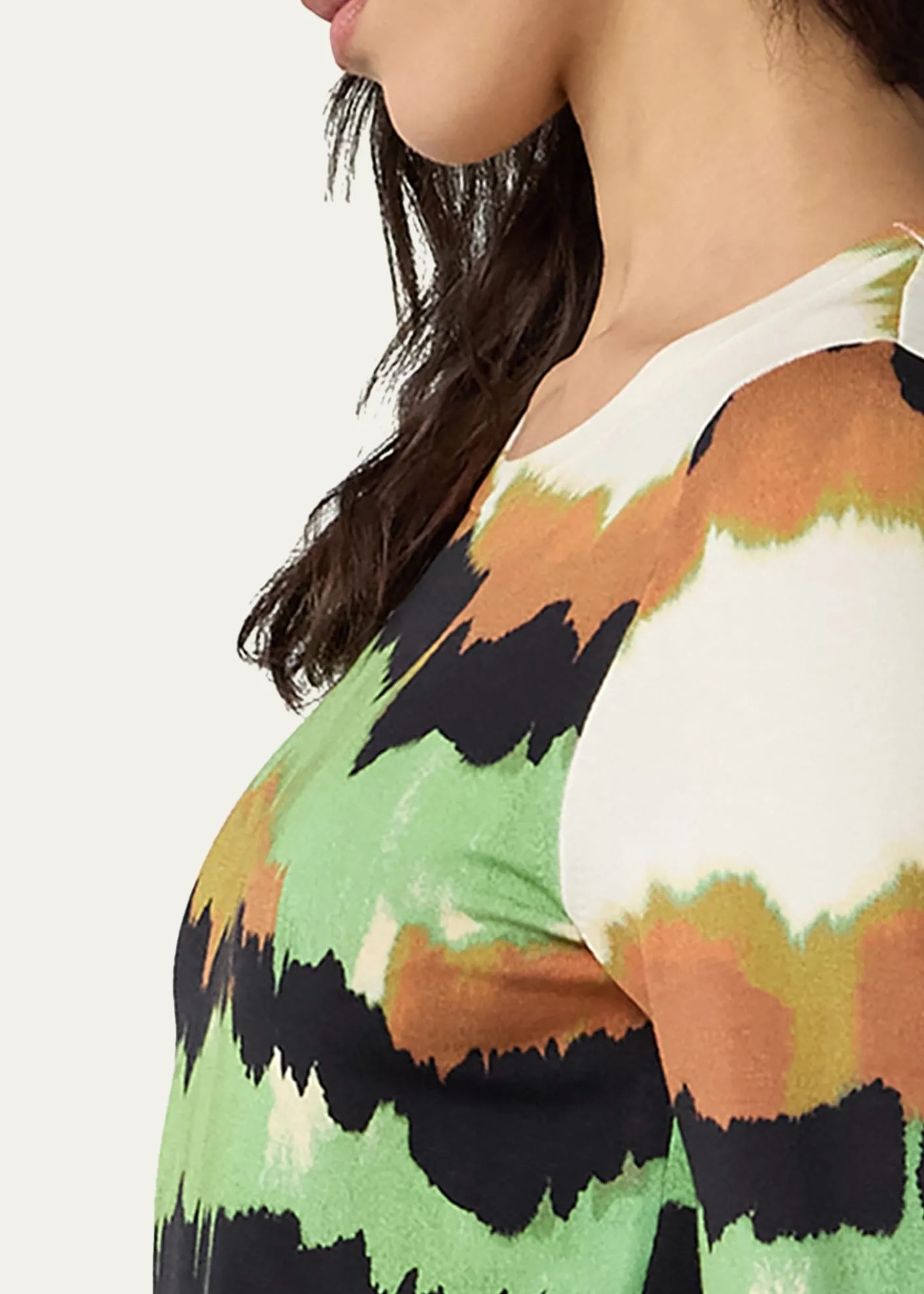 Diane von FurstenbergRobin Watercolor-Print Column Maxi Dress