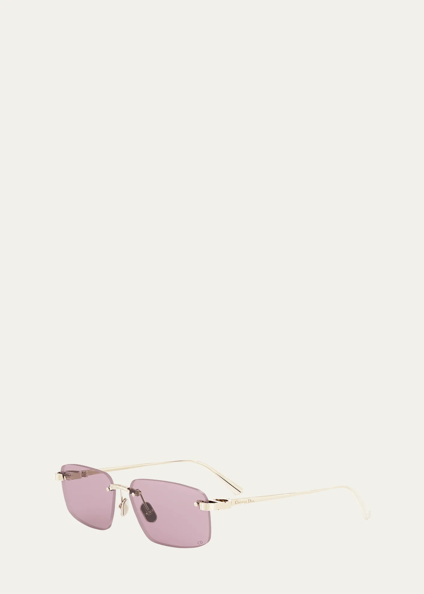 DiorCDior S4U Rimless Square Sunglasses
