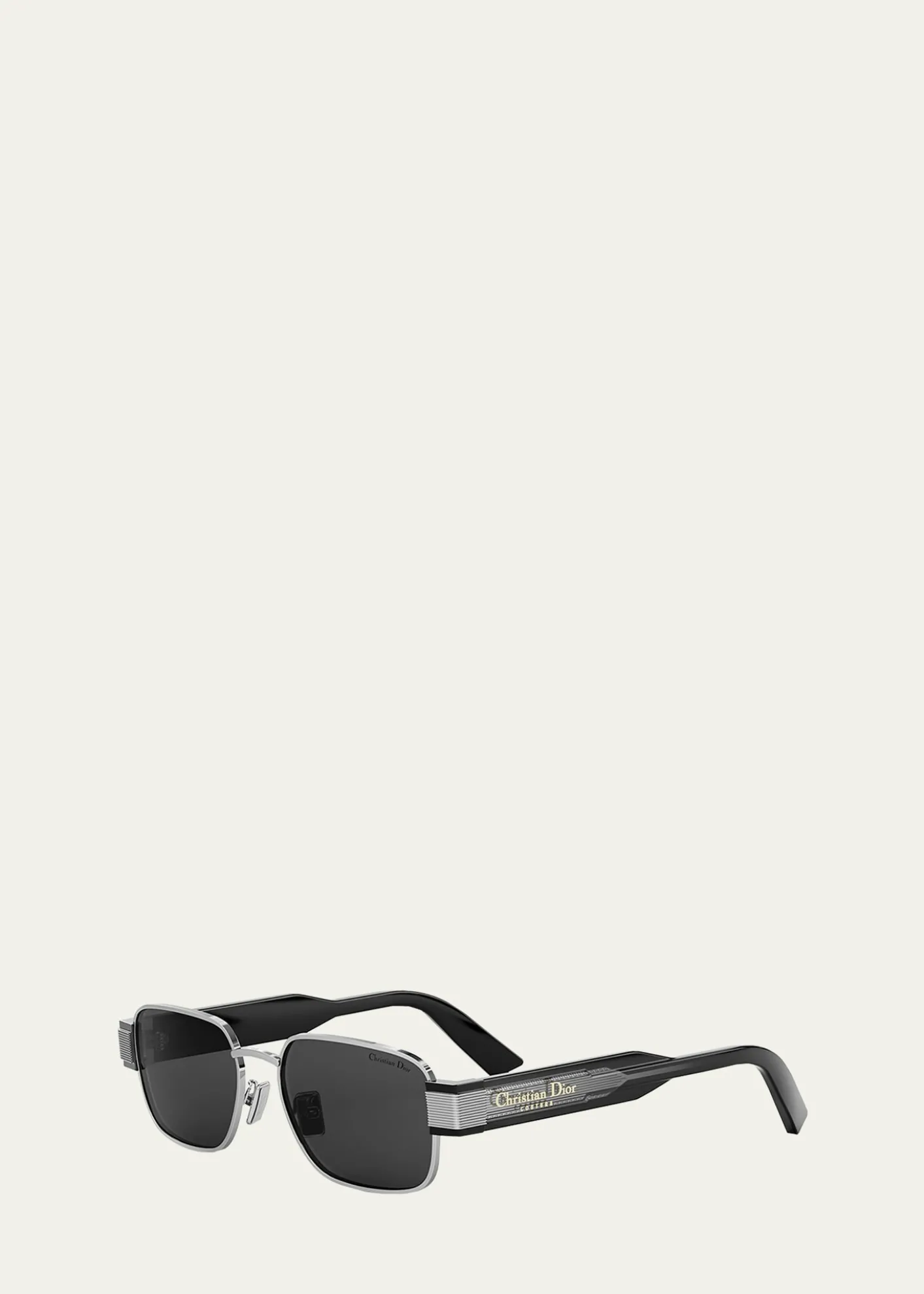 DiorChristian Dior Label S2U Rectangular Sunglasses