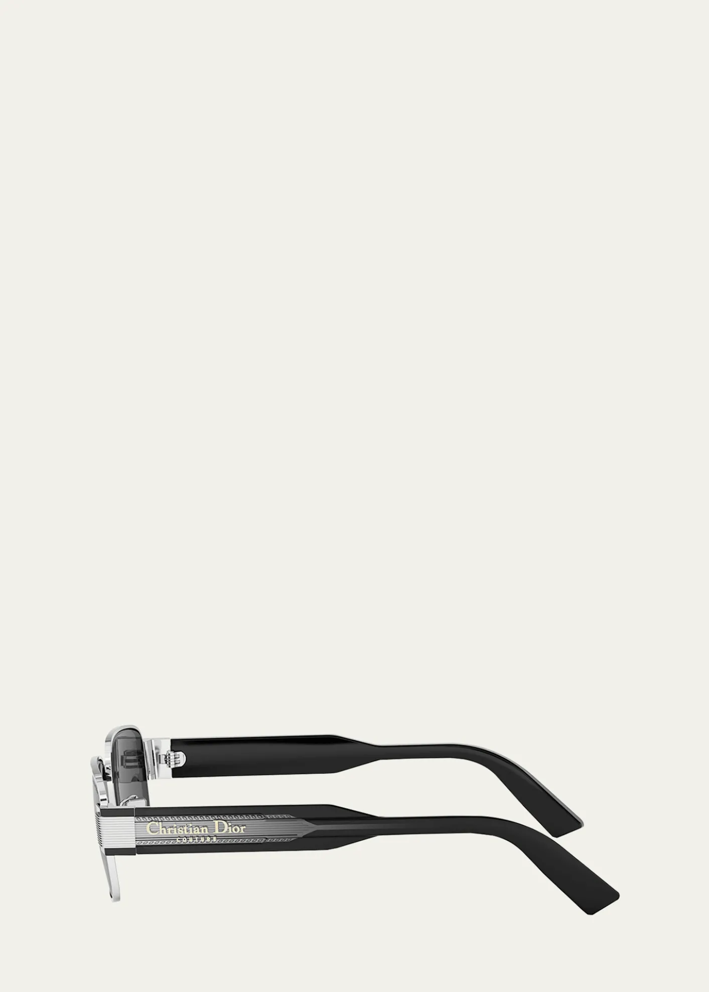 DiorChristian Dior Label S2U Rectangular Sunglasses