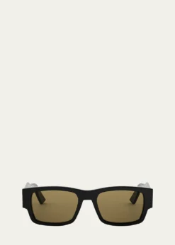 DiorChristian Dior Label S1I Rectangular Sunglasses