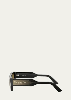 DiorChristian Dior Label S1I Rectangular Sunglasses
