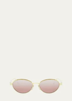 DiorDiorCannage S2U 55MM Rectangular Sunglasses