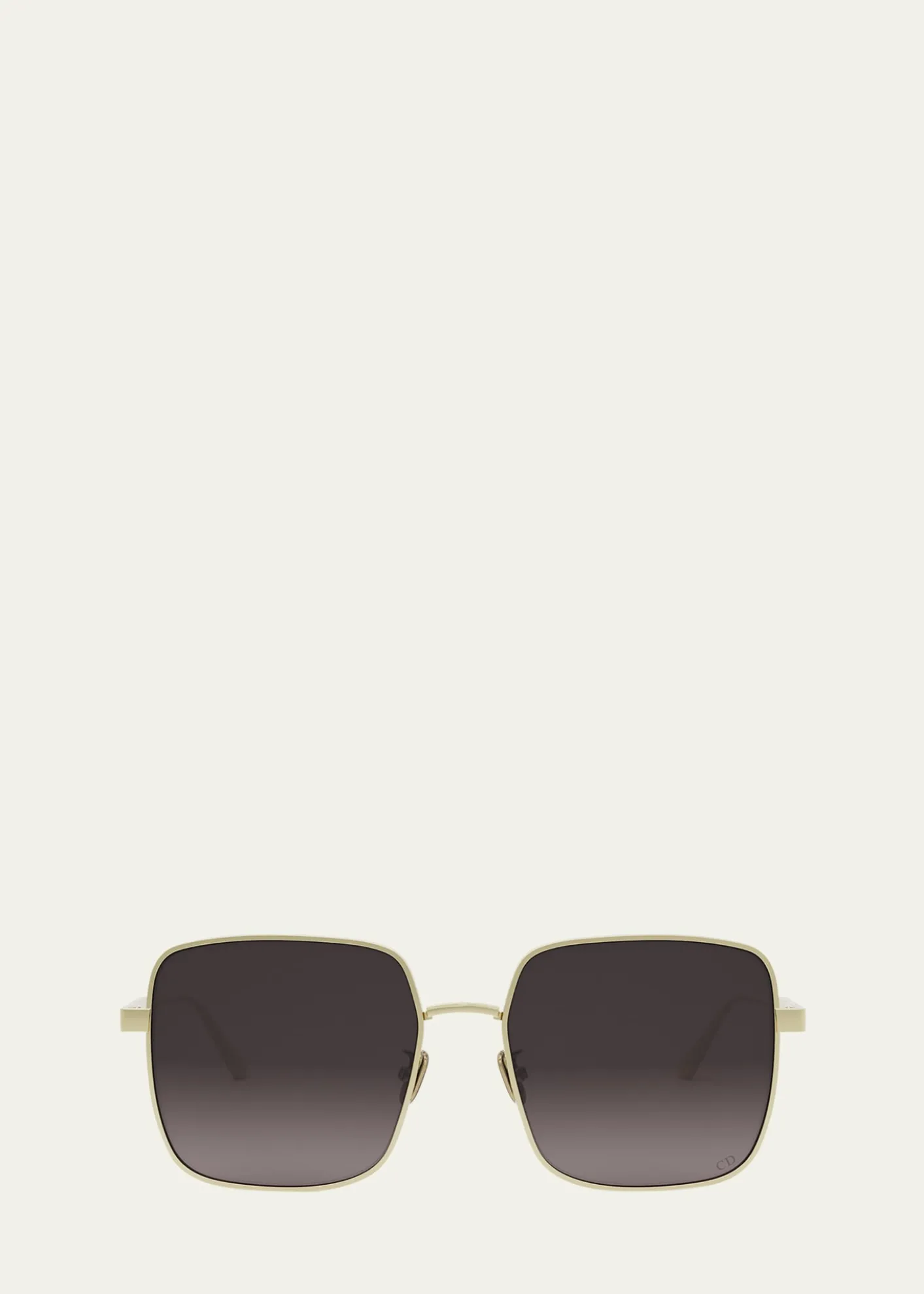 DiorDiorCannage S1U Square Metal Sunglasses