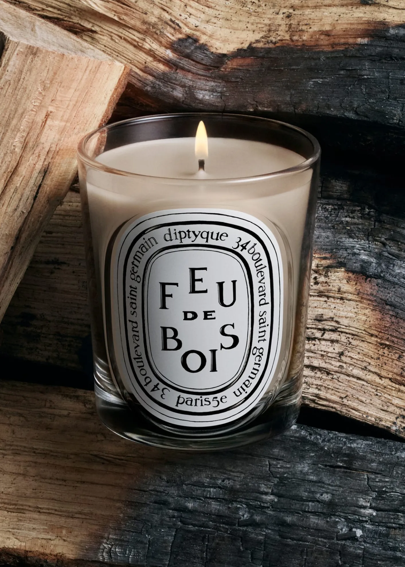 DIPTYQUEFeu de Bois (Wood Fire) Classic Candle, 6.7 oz.