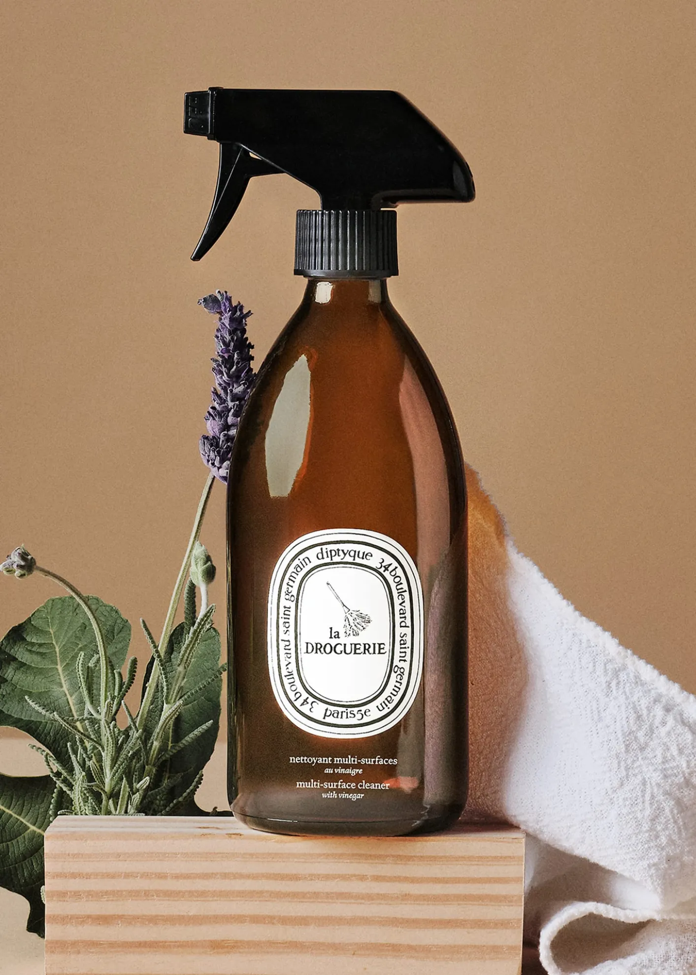 DIPTYQUELa Droguerie Scented Multi-Surface Cleaner (Vinegar), 16.9 oz.
