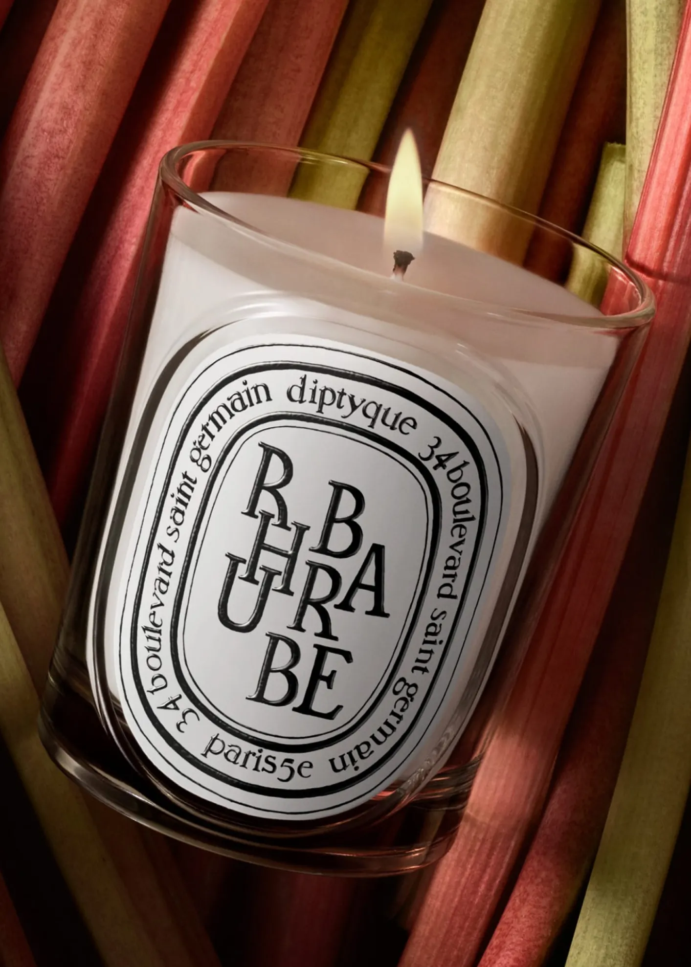 DIPTYQUERhubarbe (Rhubarb) Classic Candle, 6.7 oz.