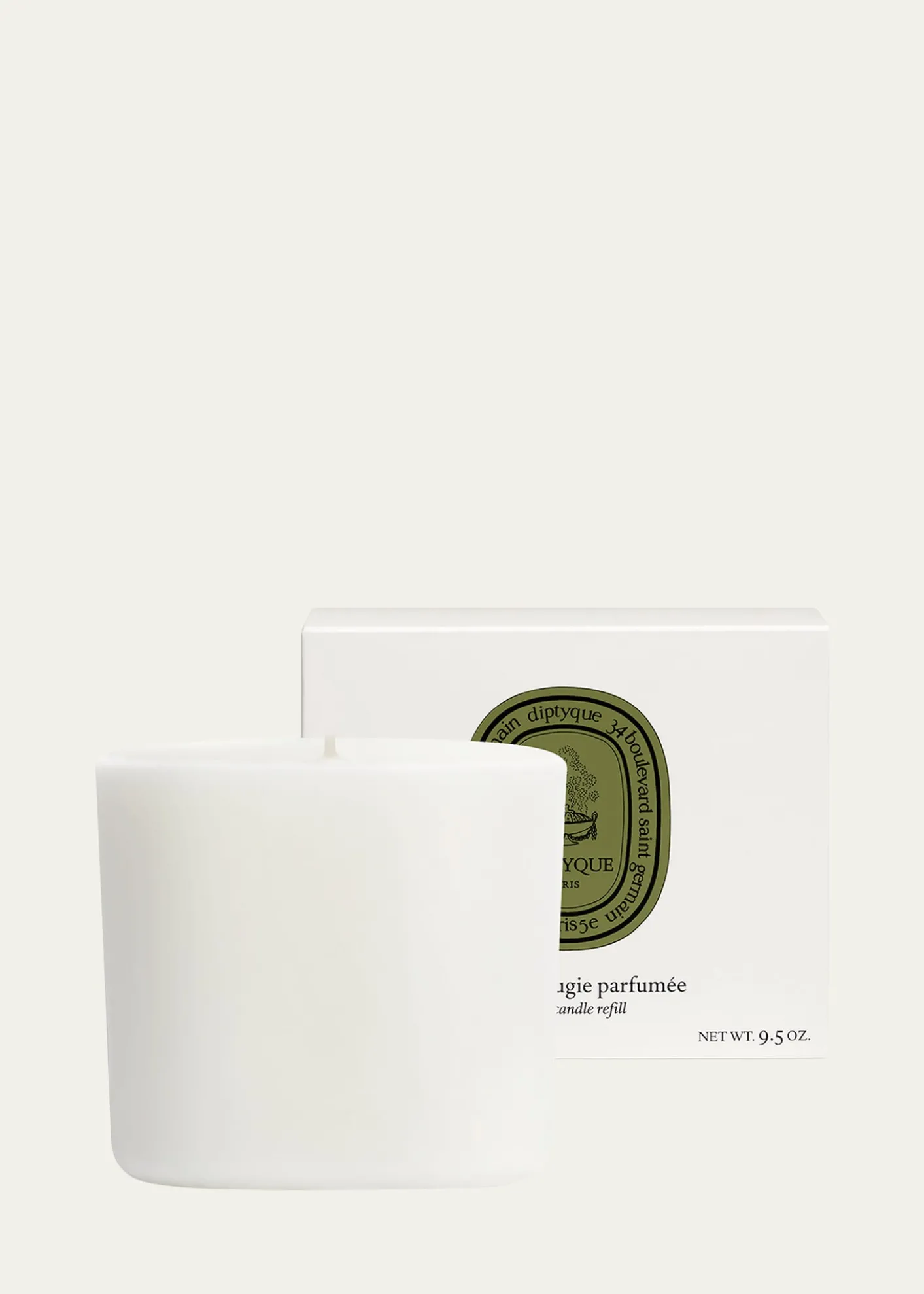 DIPTYQUETemple Des Mousses (Moss Temple) Candle Refill, 9.5 oz.