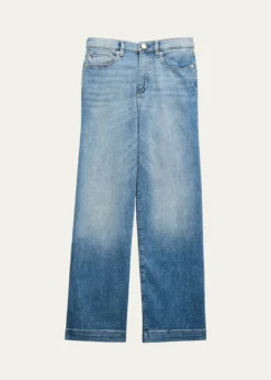 DL1961Girl's Lily Wide Leg Jeans, Size 7-16