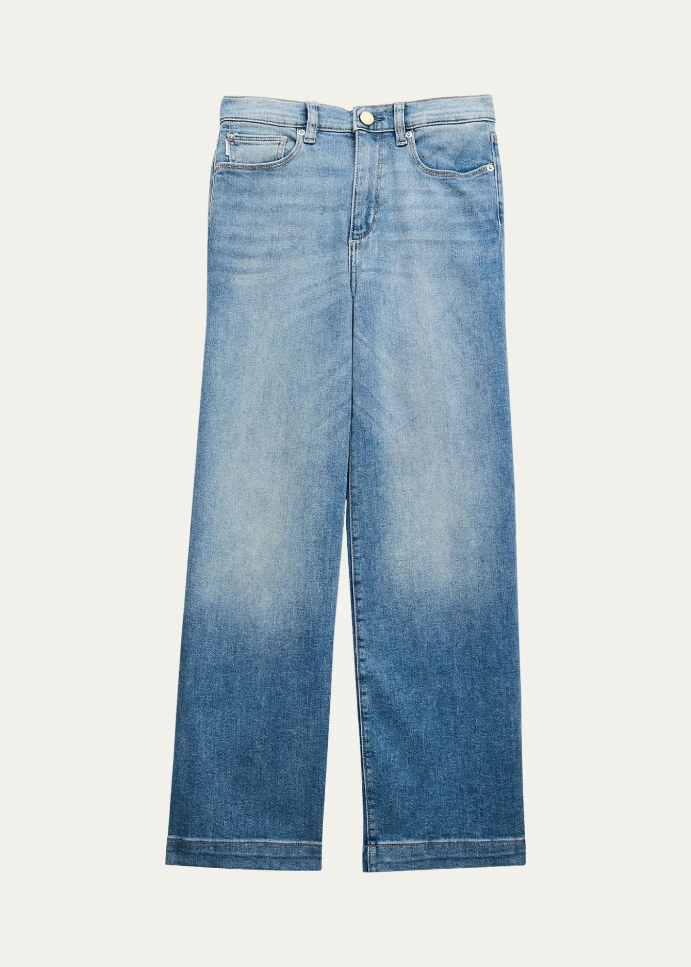 DL1961Girl's Lily Wide Leg Jeans, Size 7-16