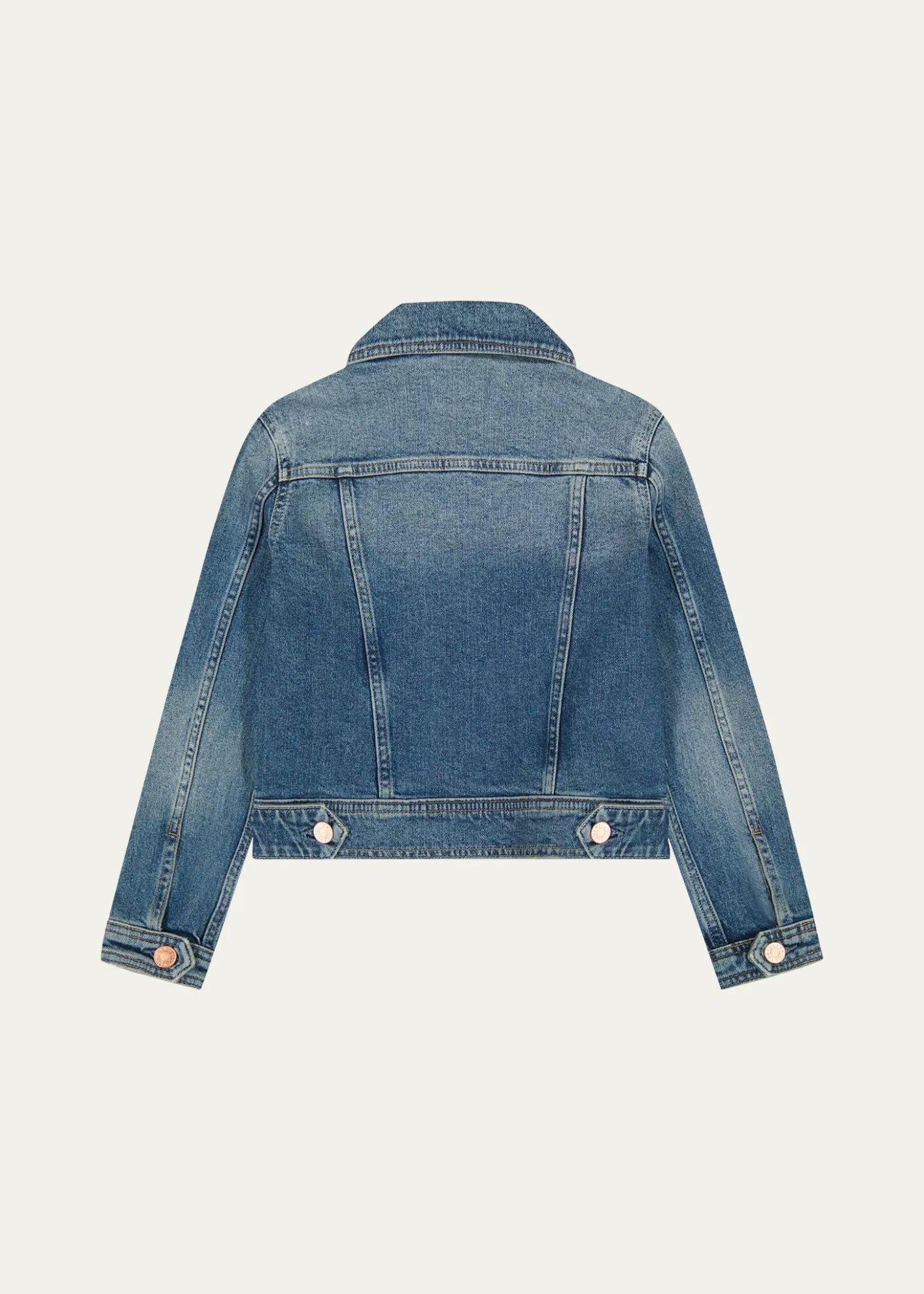 DL1961Girl's Manning Denim Trucker Jacket, Size S-L
