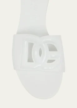 Dolce&GabbanaCut-Out DG Rubber Sandals