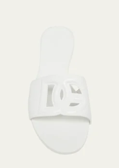 Dolce&GabbanaCut-Out DG Rubber Sandals