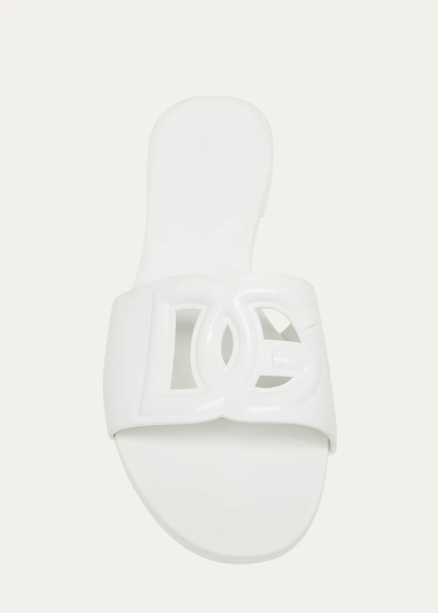 Dolce&GabbanaCut-Out DG Rubber Sandals