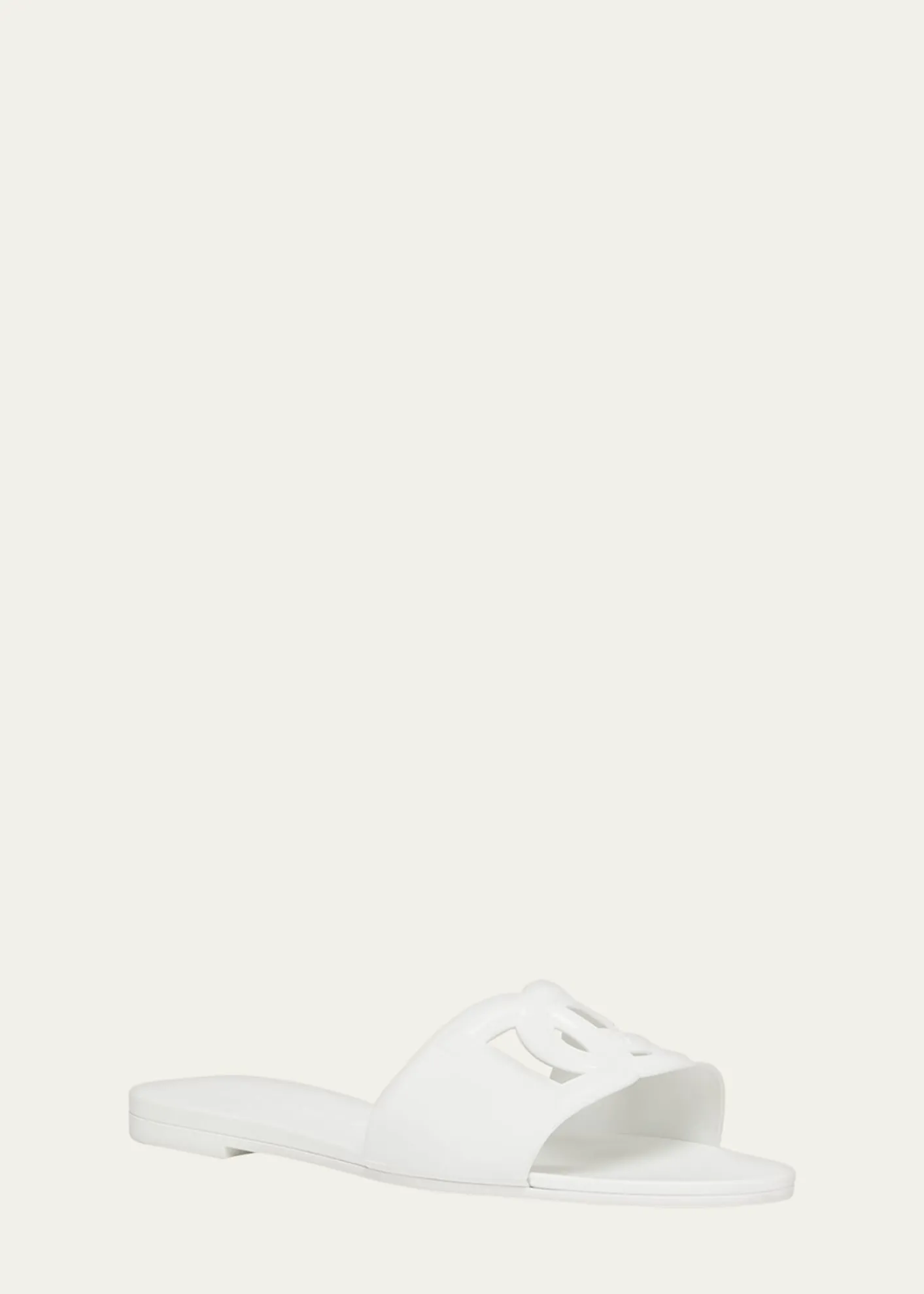 Dolce&GabbanaCut-Out DG Rubber Sandals