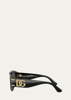 Dolce&GabbanaDG4499 Aviator Acetate Sunglasses