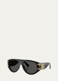Dolce&GabbanaDG4499 Aviator Acetate Sunglasses