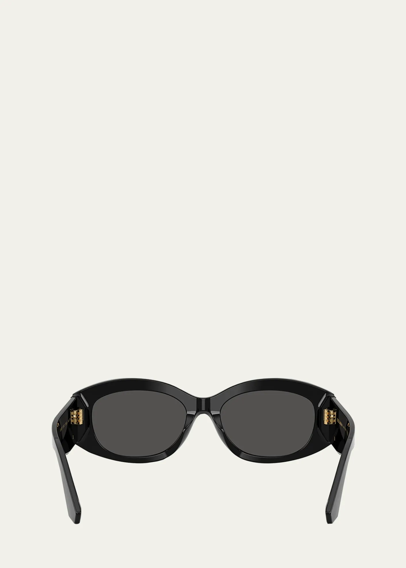 Dolce&GabbanaDG4502 Oval Acetate Sunglasses