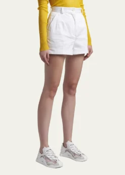 Dolce&GabbanaHigh-Rise Gabardine Shorts