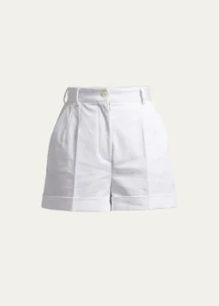 Dolce&GabbanaHigh-Rise Gabardine Shorts