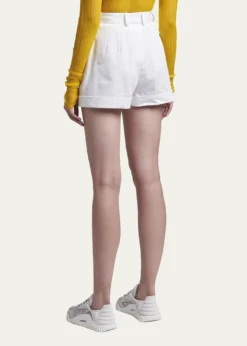 Dolce&GabbanaHigh-Rise Gabardine Shorts