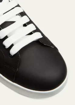 Dolce&GabbanaLeather Logo Low-Top Sneakers