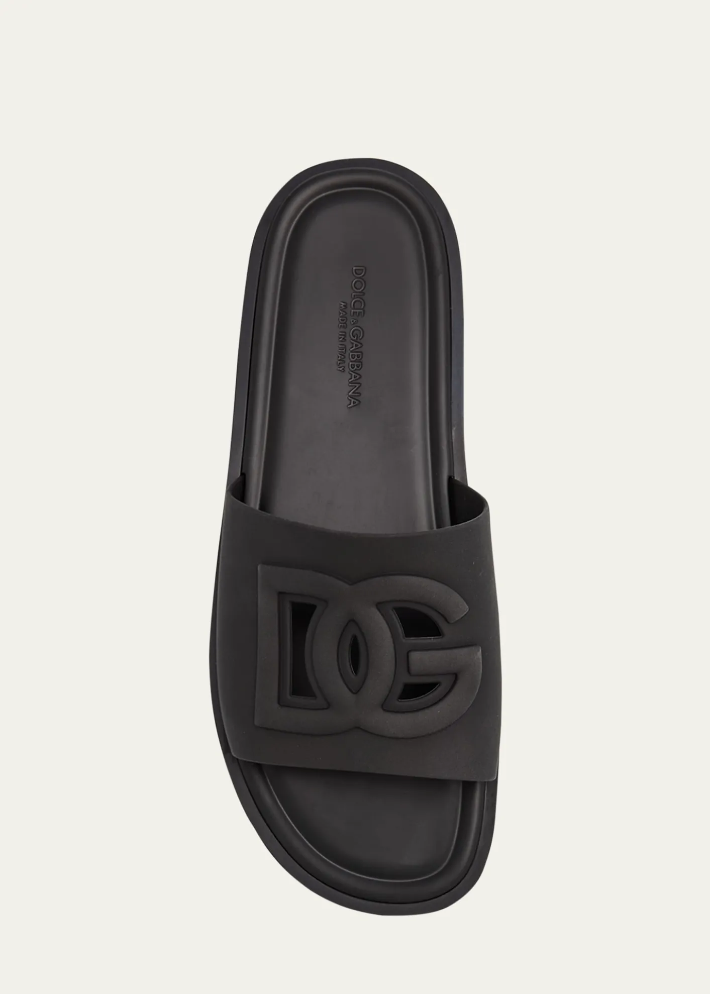 Dolce&GabbanaMen's Rubber Beachwear Pool Slides