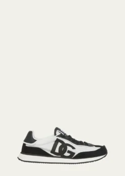 Dolce&GabbanaMixed-Material DG Cushion Sneakers