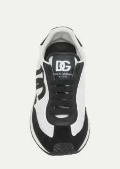 Dolce&GabbanaMixed-Material DG Cushion Sneakers