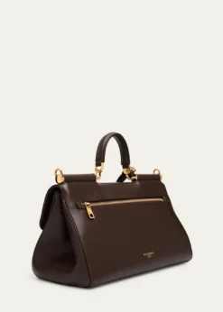 Dolce&GabbanaMy Sicily Leather Top-Handle Bag