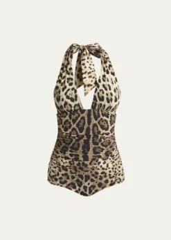Dolce&GabbanaStampa Leo One-Piece Swimsuit