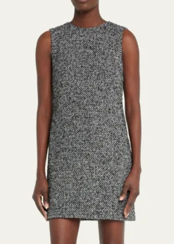 Dolce&GabbanaTweed Sleeveless Mini Dress