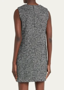 Dolce&GabbanaTweed Sleeveless Mini Dress