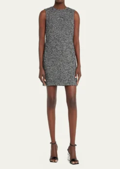 Dolce&GabbanaTweed Sleeveless Mini Dress