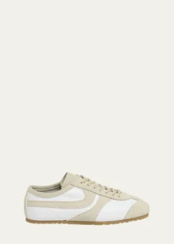 Dries Van NotenDustin Mixed Leather Retro Sneakers
